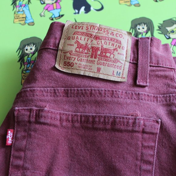 Vintage 1990s LEVIS® 550 RELAXED FIT TAPERED LEG - Picture 8 of 14